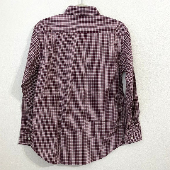 Ralph Lauren Boys Youth Shirt Size L 16/18 Red Plaid Button Front NWT L1 - Picture 2 of 7
